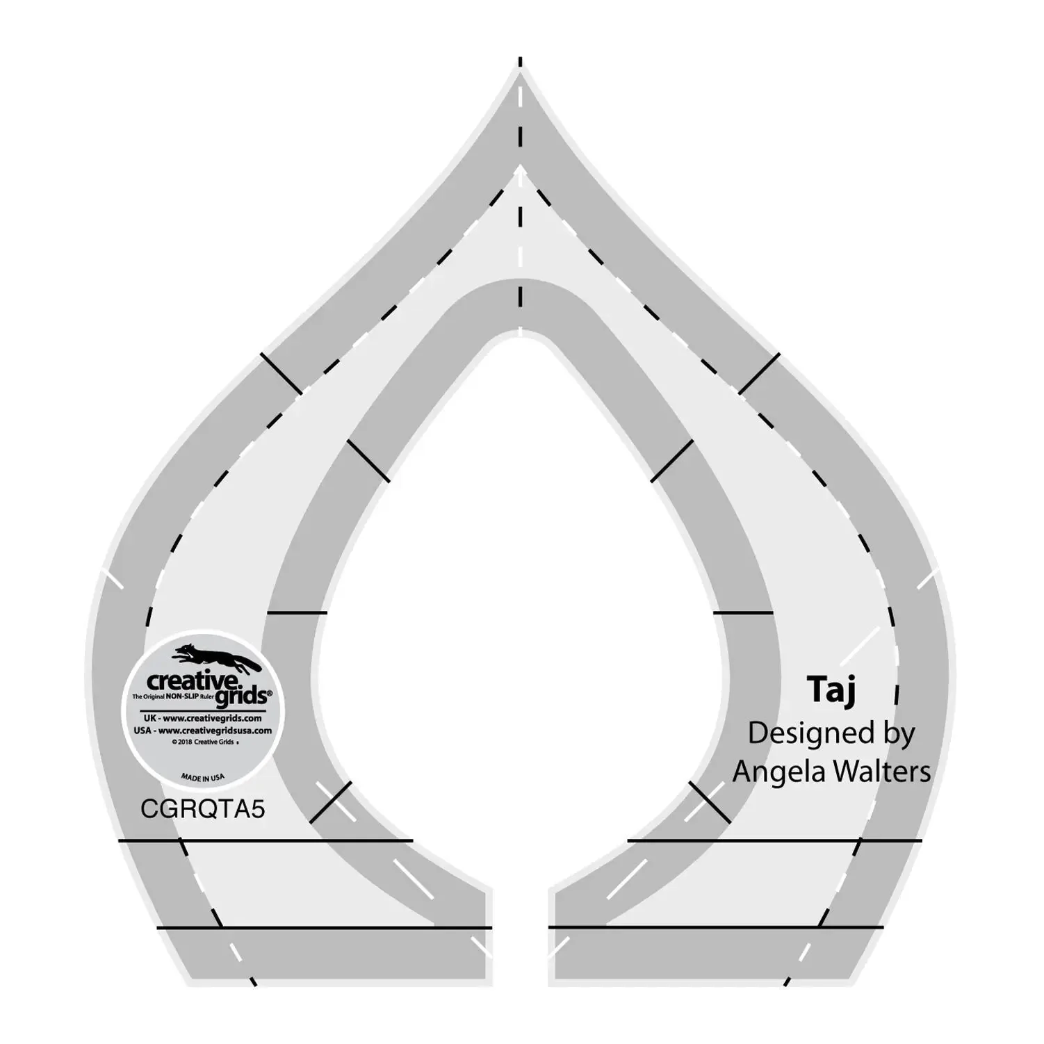 Creative Grids Machine Quilting Tool - Taj 1 Creative Grids Machine Quilting Tool - Taj