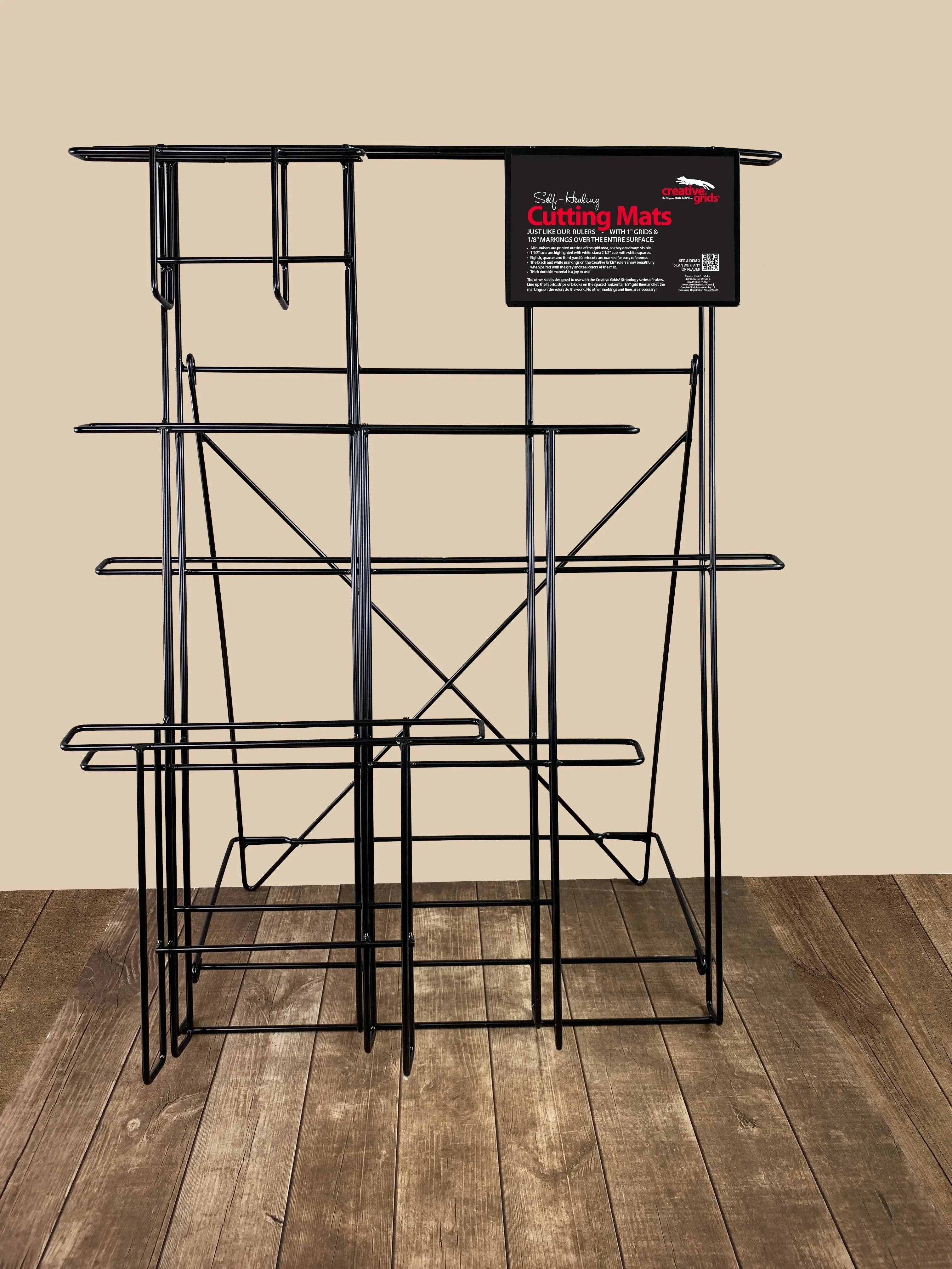 Creative Grids Self-Healing Double Sided Rotary Cutting Mat Empty Rack 1 Creative Grids Self-Healing Double Sided Rotary Cutting Mat Empty Rack
