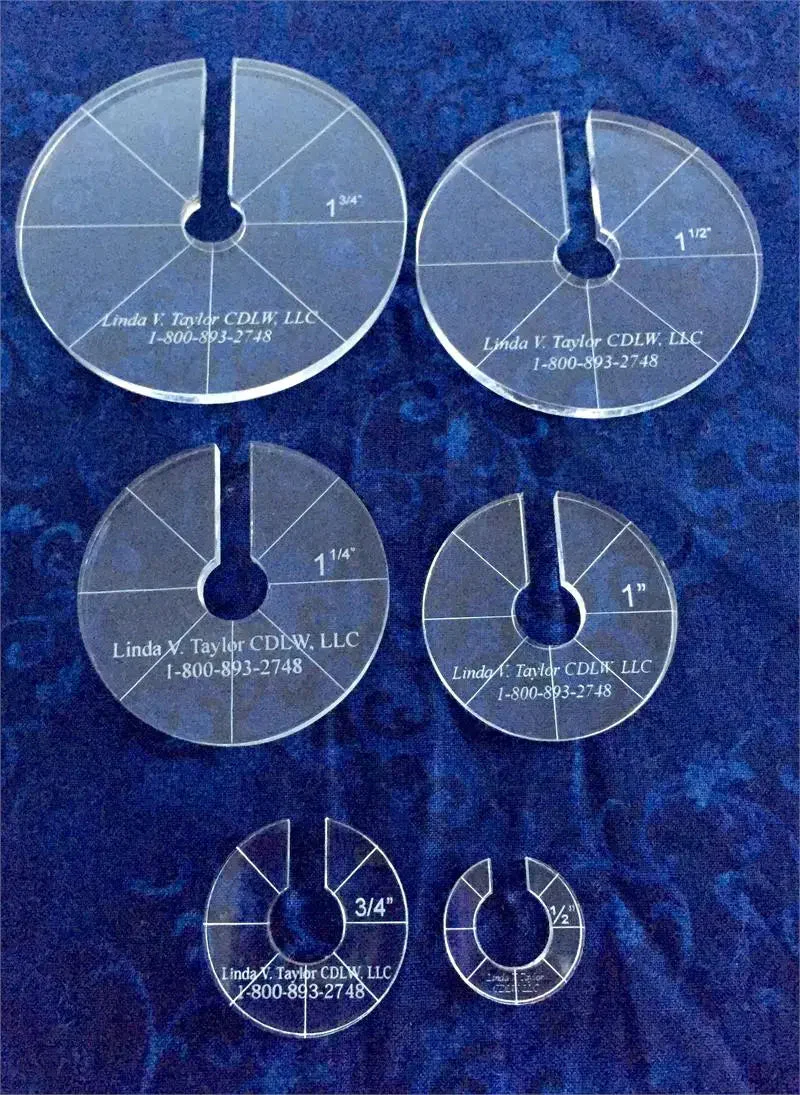 Crosshatch Circle Quilt Template Set 1 Crosshatch Circle Quilt Template Set