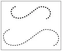 Swirl 3"x10"/5"x14" Quilt Stencil