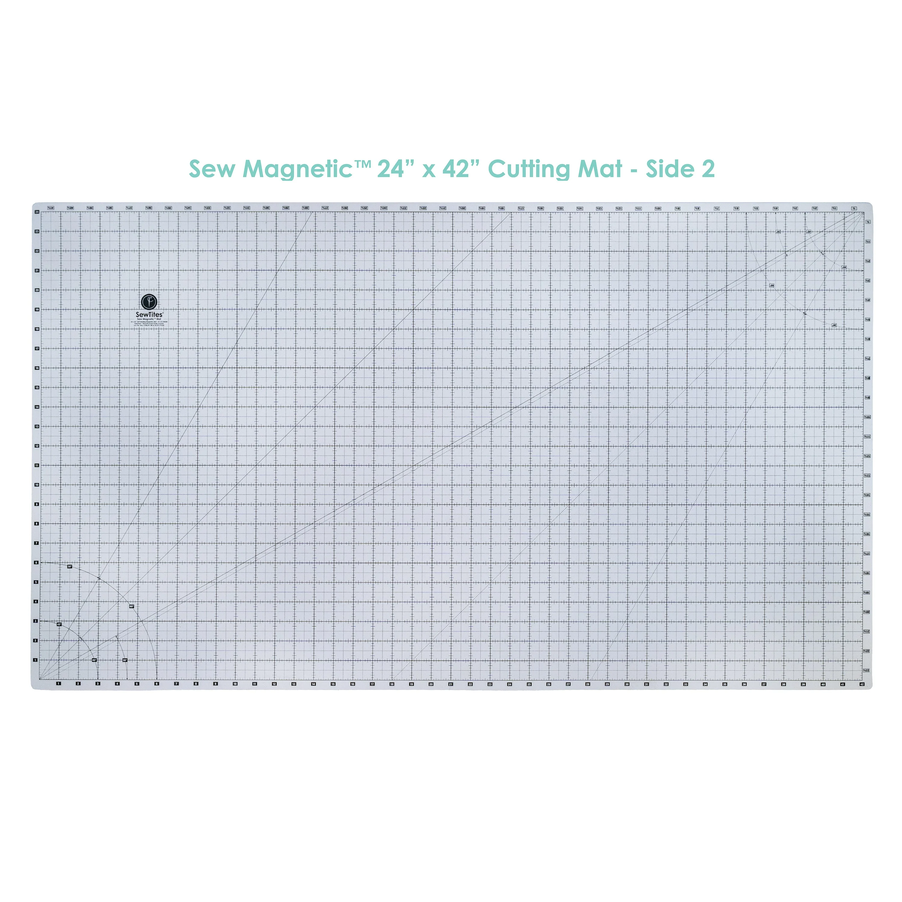 Sew Magnetic 24" x 42" Self-Healing Cutting Mat by SewTites 2 Sew Magnetic 24" x 42" Self-Healing Cutting Mat by SewTites