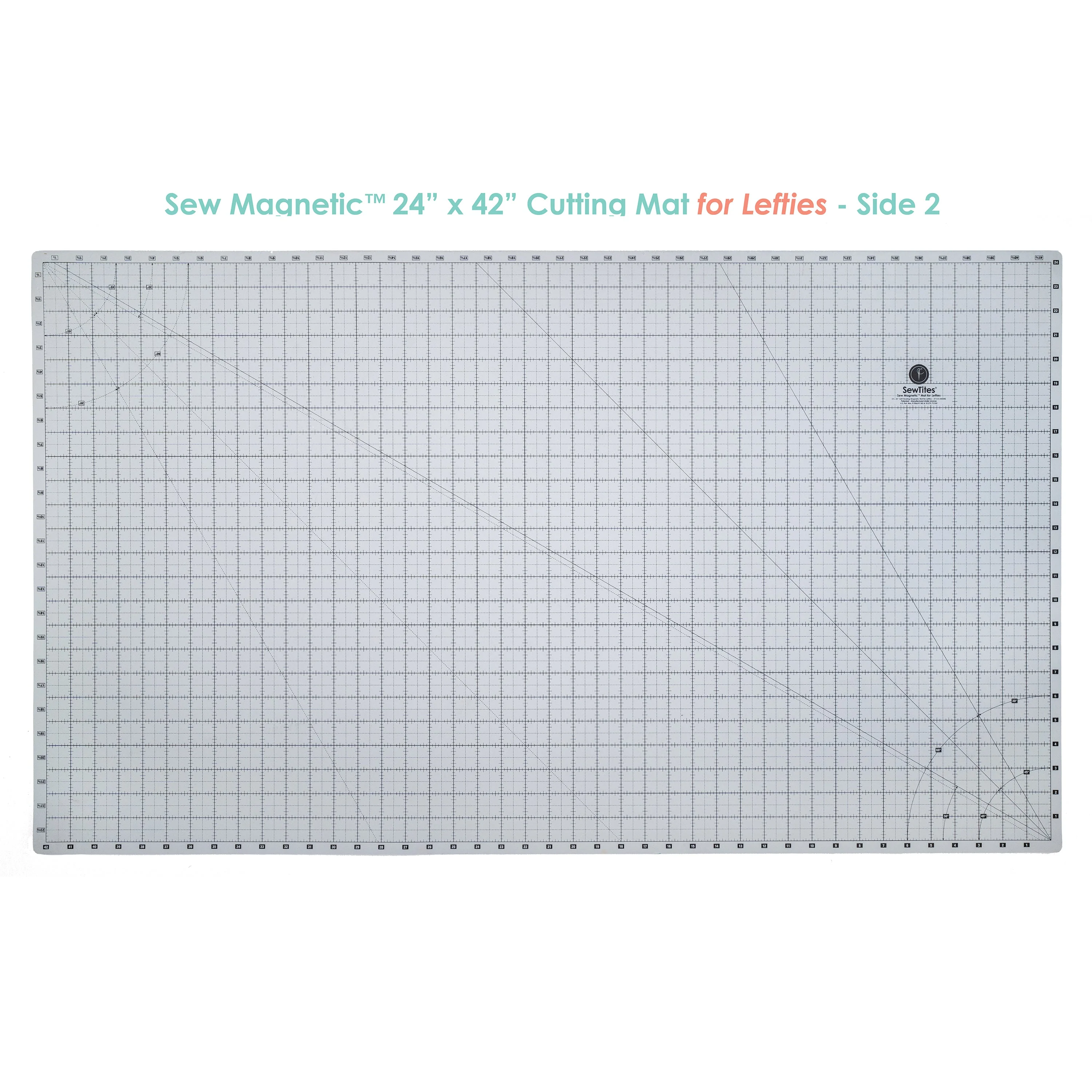 Sew Magnetic 24" x 42" Self-Healing Cutting Mat by SewTites 4 Sew Magnetic 24" x 42" Self-Healing Cutting Mat by SewTites