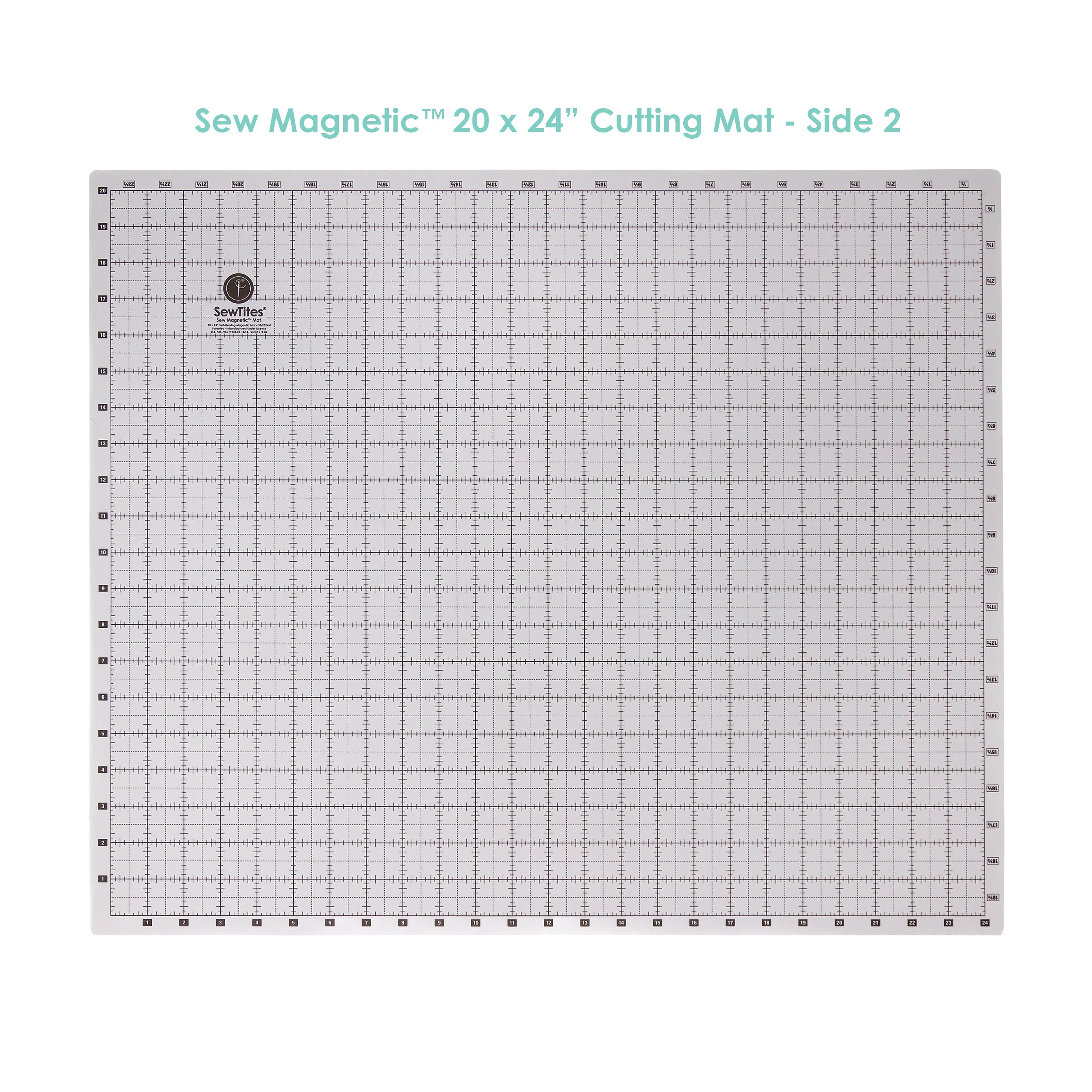 Sew Magnetic 20" x 24" Self-Healing Cutting Mat by SewTites 2 Sew Magnetic 20" x 24" Self-Healing Cutting Mat by SewTites