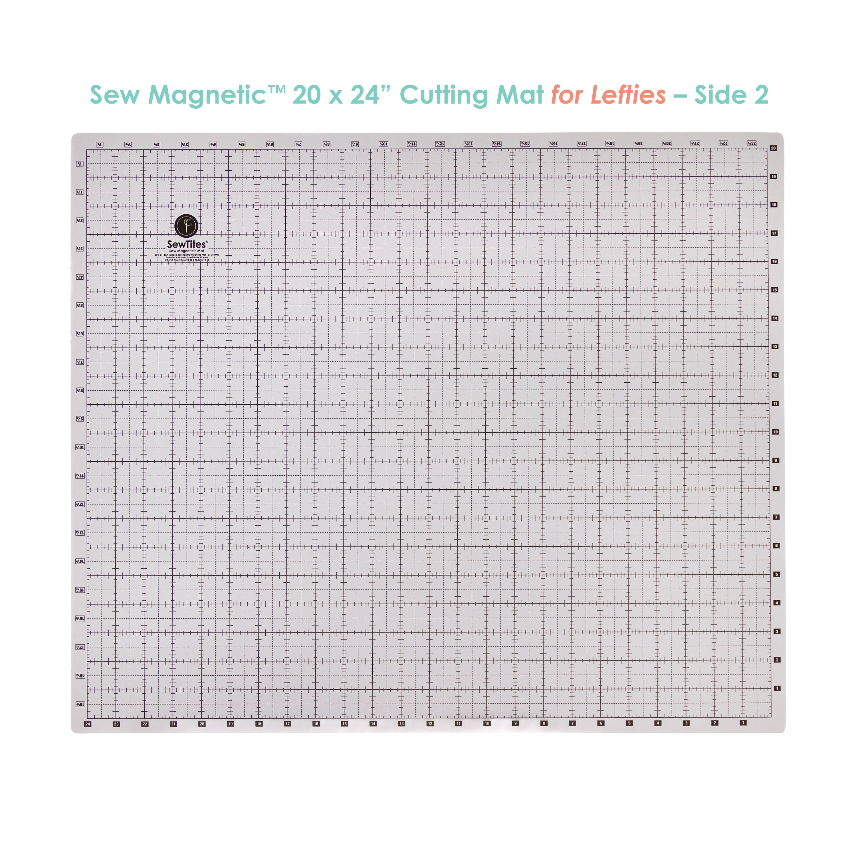 Sew Magnetic 20" x 24" Self-Healing Cutting Mat by SewTites 4 Sew Magnetic 20" x 24" Self-Healing Cutting Mat by SewTites