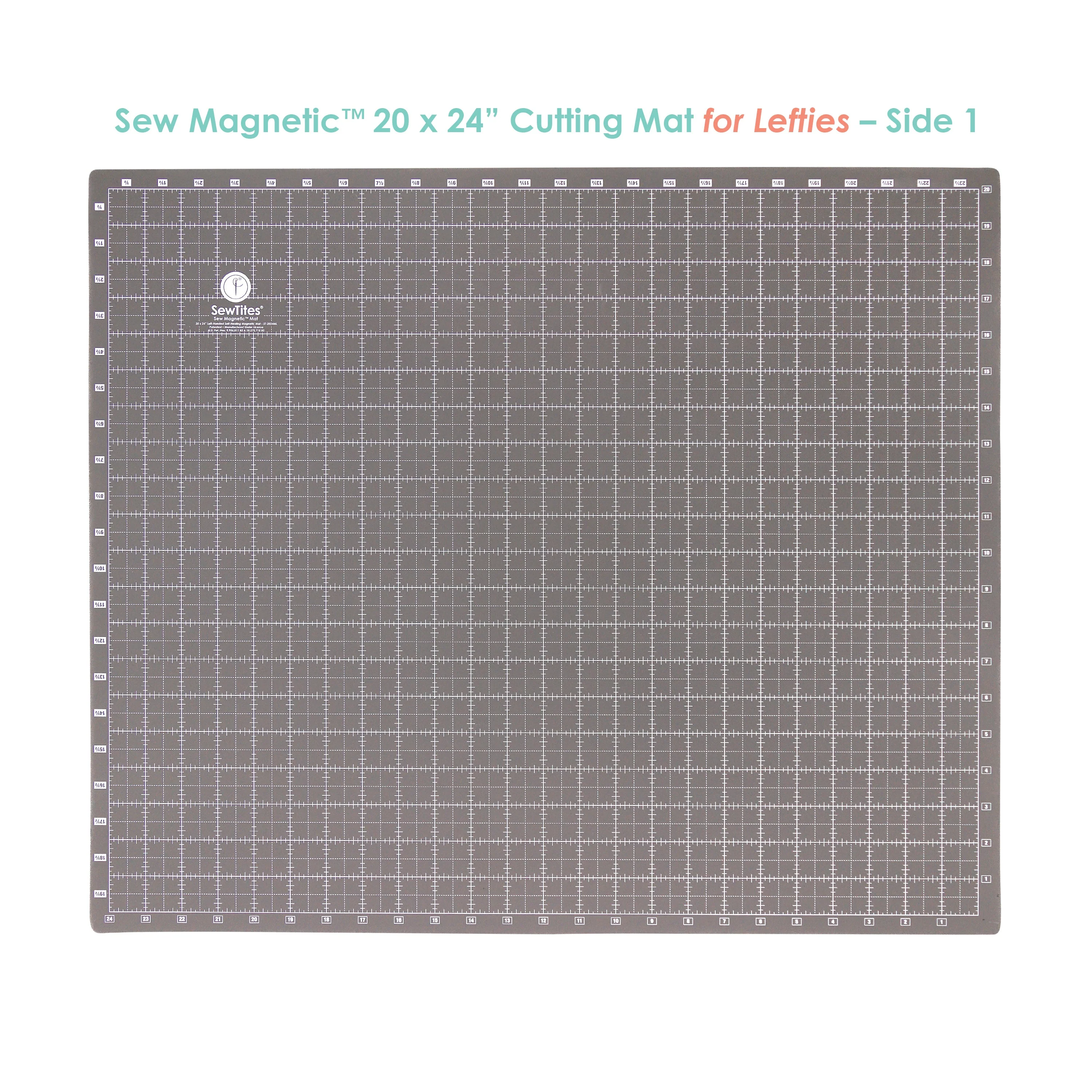 Sew Magnetic 20" x 24" Self-Healing Cutting Mat by SewTites 3 Sew Magnetic 20" x 24" Self-Healing Cutting Mat by SewTites