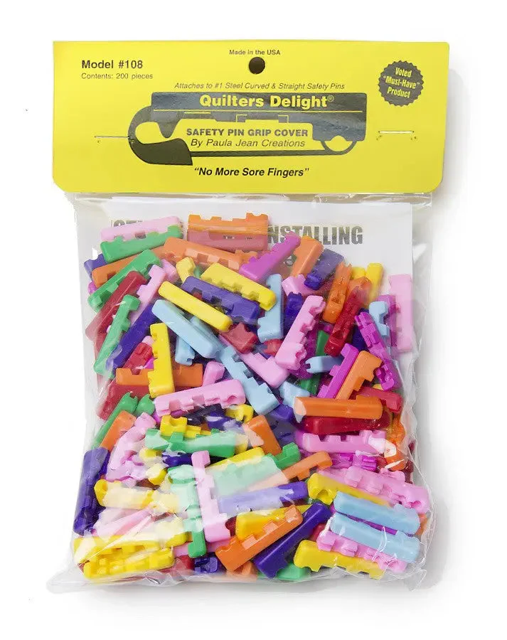 Quilters Delight Safety Pin Covers 200ct 1 Quilters Delight Safety Pin Covers 200ct