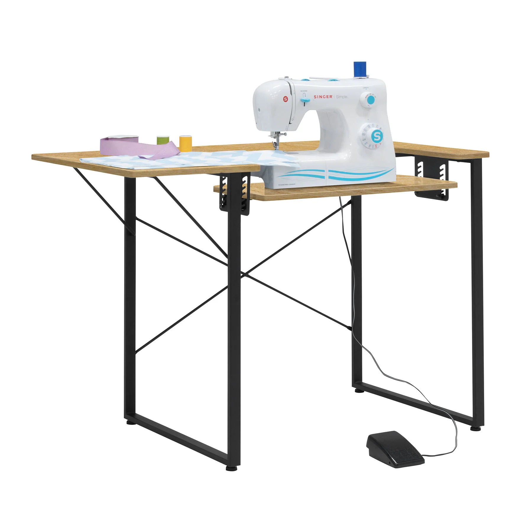 Dart Sewing Table Graphite / Ashwood 2 Dart Sewing Table Graphite / Ashwood
