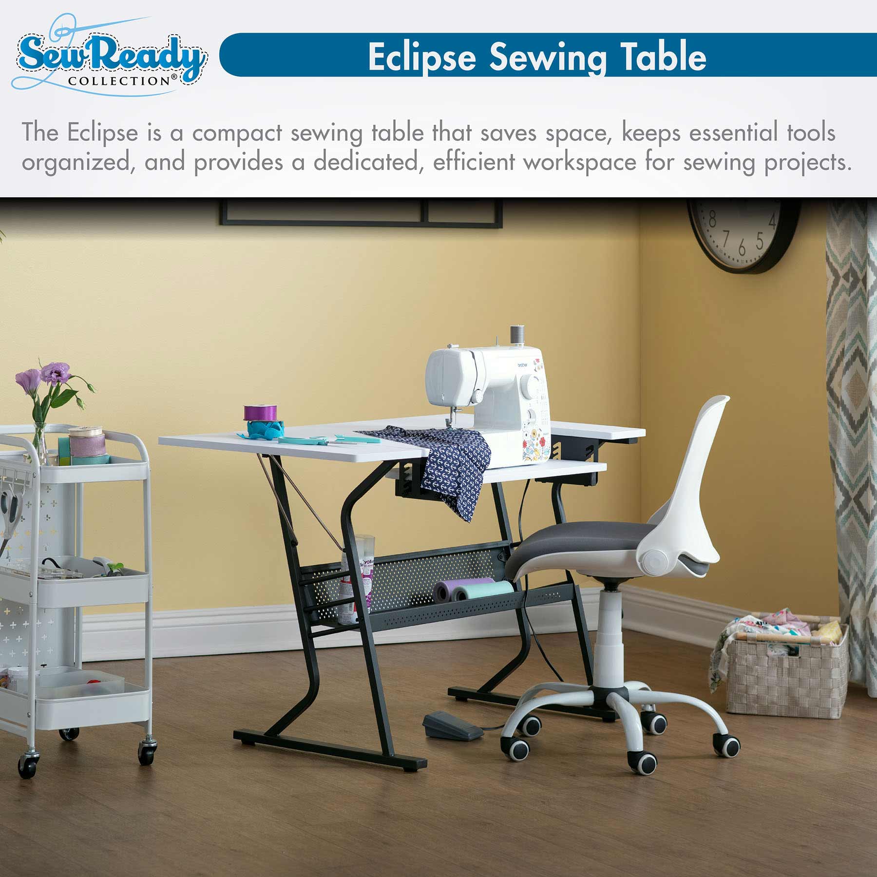 Eclipse Hobby Table Black / White 4 Eclipse Hobby Table Black / White