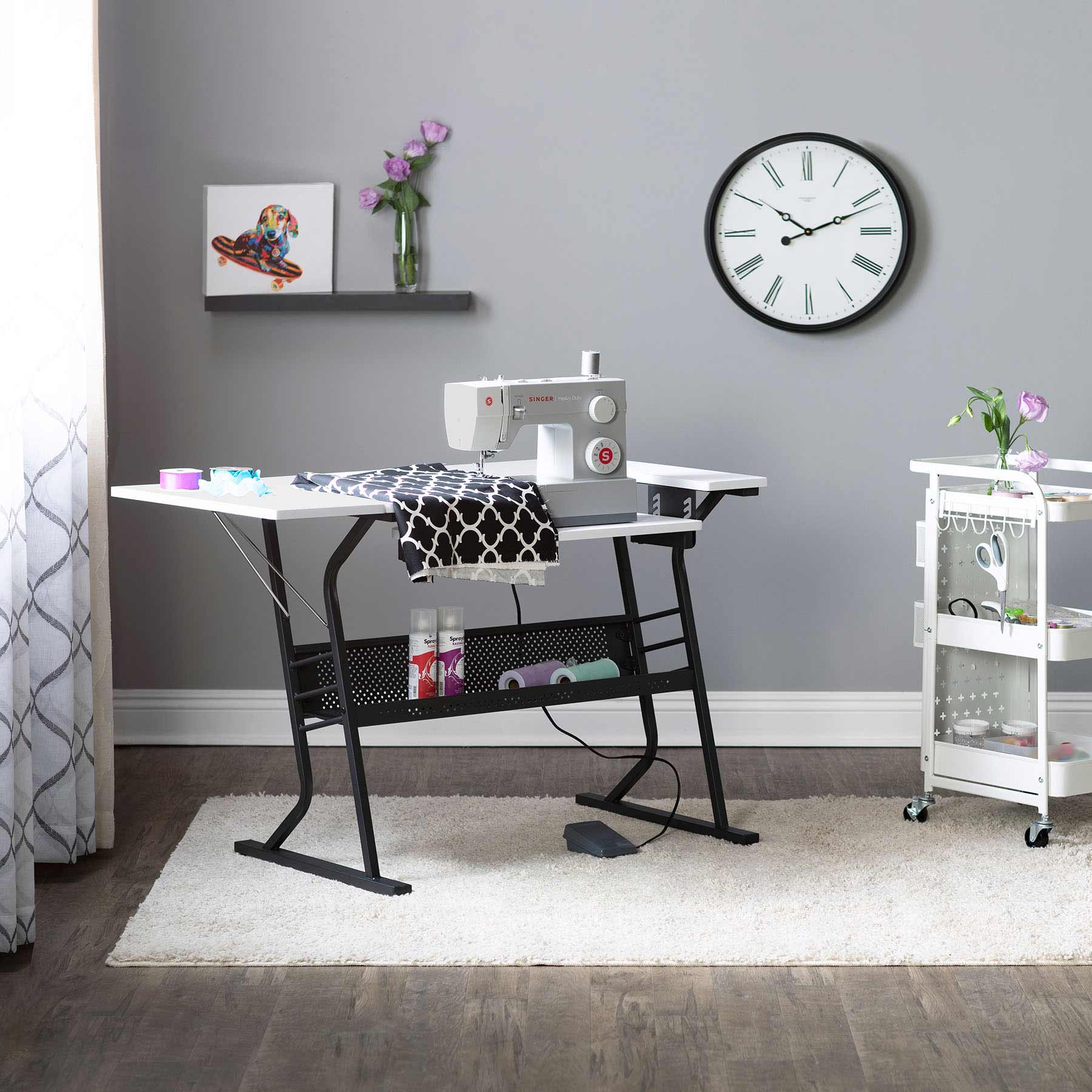 Eclipse Hobby Table Black / White 7 Eclipse Hobby Table Black / White