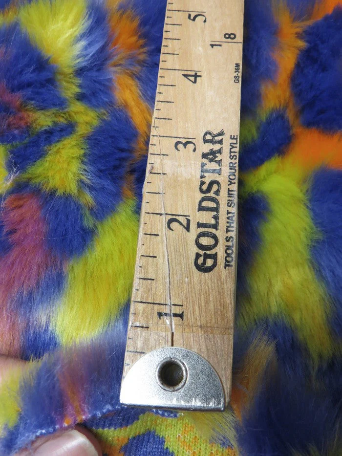 Ecoshag Hippie Jaguar Faux Fur Fabric / City of Angels 6 Ecoshag Hippie Jaguar Faux Fur Fabric / City of Angels