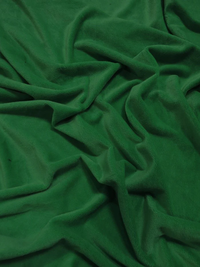 Emerald Green Minky Solid Baby Soft Fabric 1 Emerald Green Minky Solid Baby Soft Fabric